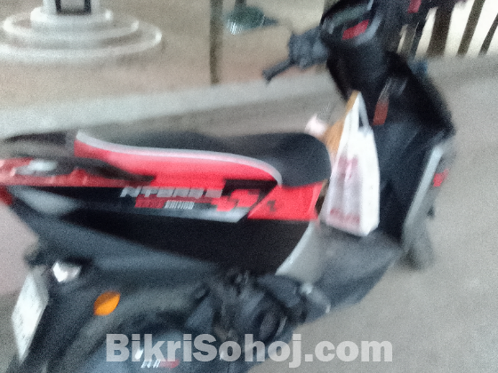 Tvs entorq 125 motorcycle